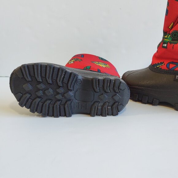 Tundra Youth/Little Kid Cold-Weather Winter Boots Snow Outdoor Boy Size 11 EUC - Picture 8 of 10